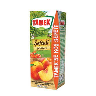 Tamek Şeftali Nektarı 200 ml