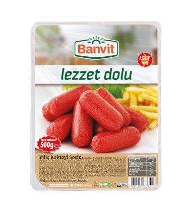 Banvit Piliç Kokteyl Sosis 500 Gr