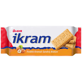 Ülker İkram Fındık Kremalı Bisküvi 84 Gr.