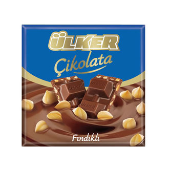 Ülker Çikolata Fındıklı Kare 70 G