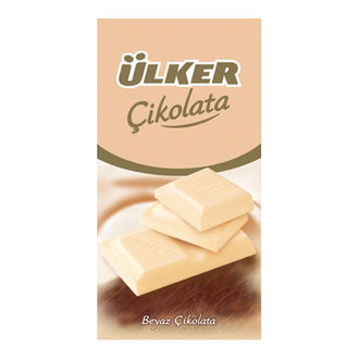 Ülker Çikolata Beyaz Tablet 80 G