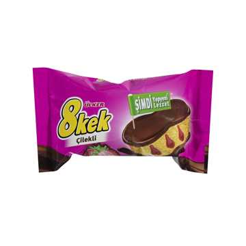 Ülker Dankek 8 Kek Çilekli 55 Gr.