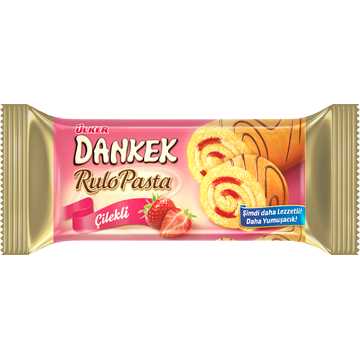 Ülker Dankek Çilekli Rulo Pasta 235 Gr.