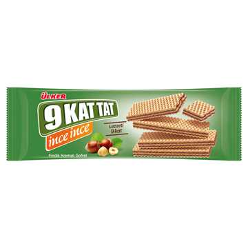 Ülker 9 Kat Gofret Fındık Kremalı 114 Gr.