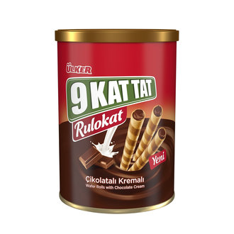 9 Kat Tat Rulokat Çikolata Krema 230 G