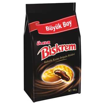 Ülker Biskrem Poşet Kakaolu 190 Gr.