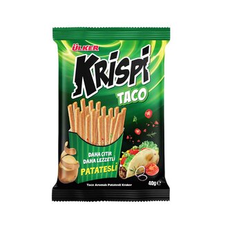 Ülker Krispi Patatesli Çubuk Kraker Taco Baharatlı 40 gr