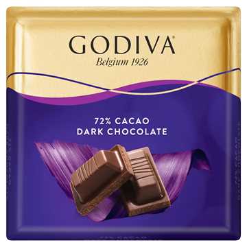 Godiva %72 Bitter Çikolata Kare 60 G