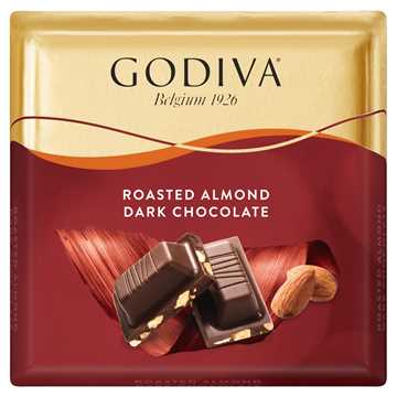 Godiva Bademli Bitter Çikolata Kare 60 G