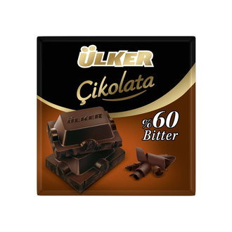 Ülker Kare Çikolata %60 Kakao Bitter 60 gr