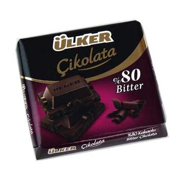 Ülker Çikolata %80 Bitter 60 Gr.