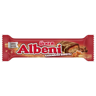 Ülker Albeni Karamelize Bisküvili Bar 36 G