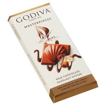 Godiva Sütlü Çikolata Fındık İstiridye Tablet 83 G
