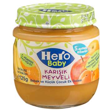 Hero Baby Karışık Meyve 125 G