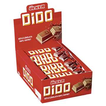 Ülker Dido Çikolata Kaplamalı Gofret 35 g 24 lü
