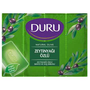 Duru Natural Olive Zeytinyağlı 4X150 G