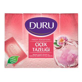 Duru Fresh Duş Sabunu Çiçek Tazeliği 4X150 G
