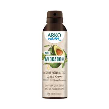 Arko Nem Değerli Yağlar Sprey Krem Avokado 150 Ml