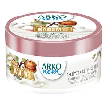 Arko Nem Badem Sütü Prebiyotik Krem Serisi 250 Ml