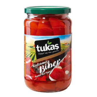 Tukaş Közlenmiş Biber 680 G.