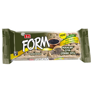 Eti Form Kepekli Çörekotlu 40 gr
