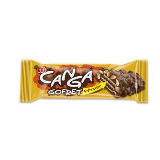 Eti Canga Gofret Çikolata Yer Fıstıklı 34 Gr.