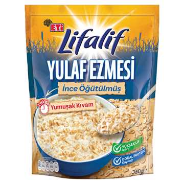 Eti Lifalif İnce Öğütülmüş Yulaf Ezmesi 350 G