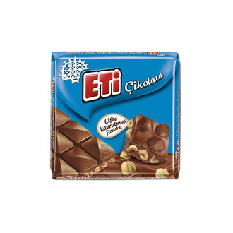 Eti Çikolata 60 Gr - Ç Kavrulmuş Fındık (Kare)