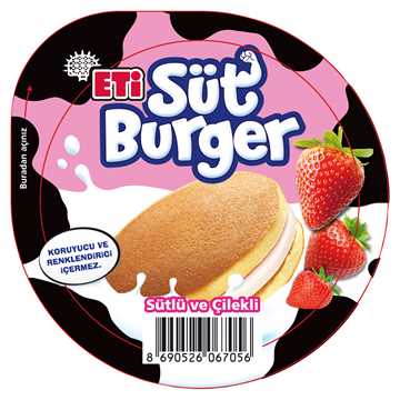 Eti Süt Burger Çilekli 35 gr