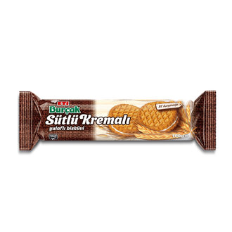 Eti Burçak Sütlü Kremalı Bisküvi 100 gr