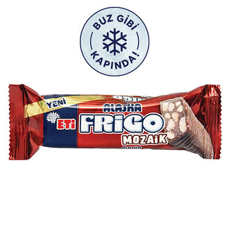 Eti Alaska Frigo Bitter Çikolatalı Bisküvi Parçacıklı 50 gr