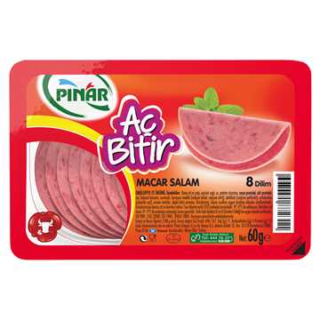 Pınar Aç Bitir Macar Salam 60 g