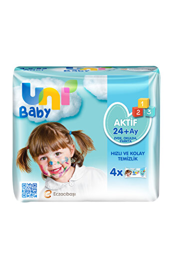 Uni Baby Simple Clean Islak Havlu 52 li x 4 adet
