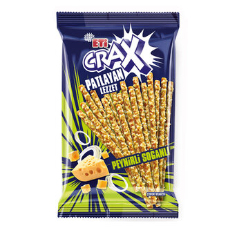 Eti Crax Acı Peynir Soğanlı Çubuk 50 Gr.