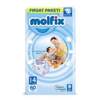 Molfix 4 Maxi 7-14 Kg 60 Adet