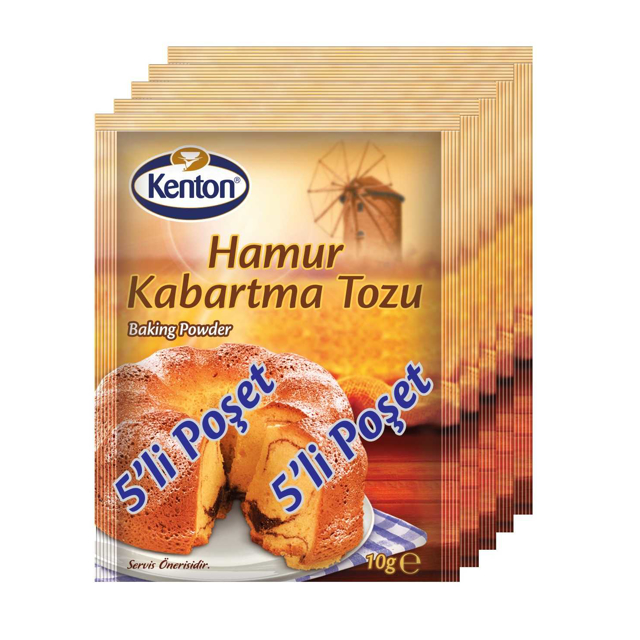 Kenton Hamur Kabartma Tozu 5Li Poşet 50 Gr