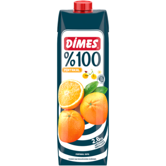 Dimes %100 Portakal Suyu 1 L