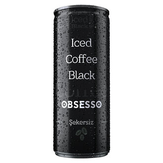 Obsesso Iced Coffee Black Kahveli İçecek 250Ml