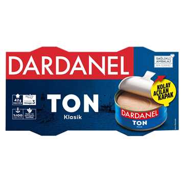 Dardanel Ton Balığı 2li 140G
