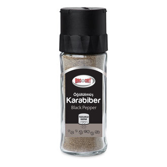 Bağdat Öğütülmüş Karabiber Tuzluklu Cam 55 G