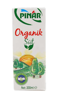 Pınar Organik Süt 200 Ml