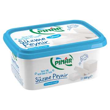 Pınar Süzme Peynir Az Tuzlu 500 gr