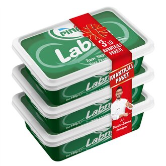 Pınar Labne Tam Yağlı Taze Peynir 3*180 G