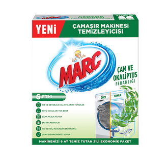 Marc Makine Temizleyici Çam Ve Okaliptus 2X250 Ml