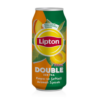 Lipton Ice Tea Double Şeftali &amp; Kayısı Kutu 500 Ml