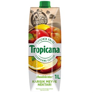 Tropicana Anadolu Karışık Meyve Nektarı 1 lt