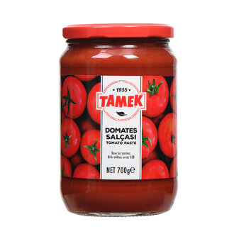 Tamek Domates Salçası 700 G ( Cam )