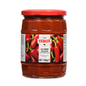 Tamek Acı Biber Salçası 540 G