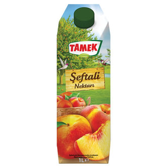 Tamek Meyve Nektarı Şeftali 1 l