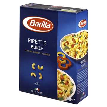 Barilla Pipette Bukle Makarna 500 G